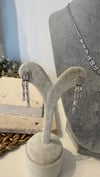 İthal Zirkon Taşlı Kolye Küpe Set