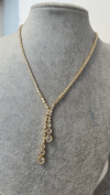 İthal Zirkon Taşlı Kolye Küpe Set