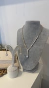 İthal Zirkon Taşlı Kolye Küpe Set