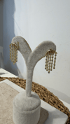 Xuping Özel Seri 14k Gold Renk Küpe