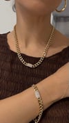 Xuping Özel Seri Gold Renk 14k Kolye Bileklik Set