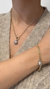 Xuping Özel Seri Gold Renk 14k Kolye Bileklik Set
