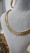 Xuping Özel Seri Gold Renk 14k Kolye Bileklik Set