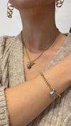 Xuping Özel Seri Gold Renk 14k Kolye Bileklik Set