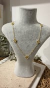 Xuping Özel Seri Gold Renk Yonca 14k Kolye 50cm