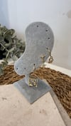 Zirkon Üçlü Gold Renk Küpe