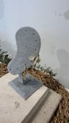 Zirkon Üçlü Gold Renk Küpe
