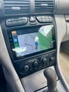 Mercedes CLK W209 , W203 Android 13 Multimedya Sistemi 2000-2004 MODEL (Ultra HD Geri görüş Kameralı)