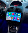 Peugeot 206 Android 13 Multimedya Sistemi 2000-2006 MODEL (Ultra HD Geri görüş Kameralı)