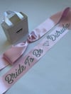 İsimli Bride To Be Kurdele Model 10