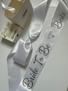 İsimli Bride To Be Kurdele Model 4