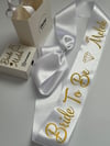 İsimli Bride To Be Kurdele Model 5