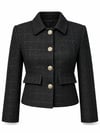 Recep ErdenTüvit Kısa Blazer CeketCeket
