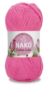 NAKO,COTTON LUKS 97550 GÜL PEMBE
