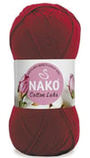 NAKO,COTTON LUKS 97575 BORDO
