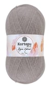 KARTOPU,ANGORA NATURAL K0843 ORTA KAHVE