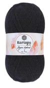 KARTOPU,ANGORA NATURAL K0940 SİYAH