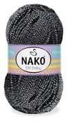 NAKO,ELİT BABY 03086 SİYAH BEYAZ MULİNE