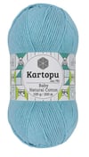 KARTOPU,BABY NATUREL COTTON K0551 AÇIK TURKUAZ