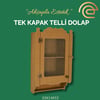 TEK KAPAK TELLİ DOLAP