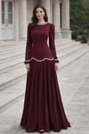 Aida Tesettür Abiye Elbise
