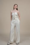 CAMILA KETEN YELEK PANTOLON İKİLİ TAKIM