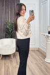 K-8651 SÜS BİYELİ CEKET