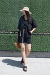 Keten Oversize Gömlek 70039