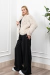 LEVI İNCİ İŞLEMELİ PELUŞ MONT