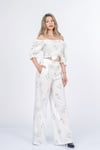 MARGARET KETEN BLUZ PANTOLON İKİLİ TAKIM