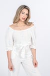 MARGARET KETEN BLUZ PANTOLON İKİLİ TAKIM
