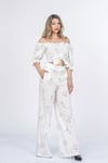 MARGARET KETEN BLUZ PANTOLON İKİLİ TAKIM