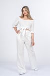 MARGARET KETEN BLUZ PANTOLON İKİLİ TAKIM