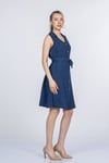 MEGHAN KETEN ELBİSE