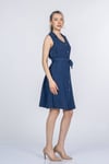 MEGHAN KETEN ELBİSE