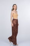 MEREDITH SATEN PANTOLON