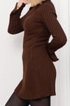 RUTH KISA TRİKO ELBİSE