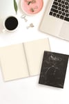 Siyah Mermer Ciltli Defter