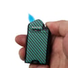 04-5 Single Perde Alevli Metal Puro Çakmağı / Green Carbon