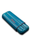 Montes Gerçek Deri El Yapımı Puro Kılıfı İkili (52 Ring) Ocean