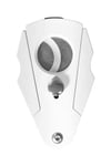 QA Deri Kılıflı Kelebek Dizayn Full Beyaz Puro Kesici