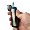 Quantoro 05-46 Üçlü Jet Alev Puro Delicili Puro Çakmağı/Gunmetal