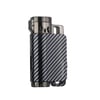 Quantoro 05-54 Üçlü Jet Alev  Puro Çakmağı/Black Carbon