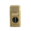 Quantoro 05-64 Puro Kesicili Delicili Çift Jet Alev Çakmağı/Gold