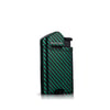 Quantoro Single  Jet Alevli Metal Puro Çakmağı Black Carbon/Red Carbon/Green Carbon MGM 04-5  