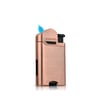 Quantoro Single  Jet Alevli Metal Puro Çakmağı Copper/Silver/Black MGM 04-5  