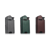 Quantoro Single  Jet Alevli Metal Puro Çakmağı Black Carbon/Red Carbon/Green Carbon MGM 04-4