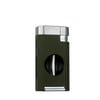 Quantoro Üçlü Jet Alev Puro Kesicili Chrome/Green Puro Çakmağı 05-39