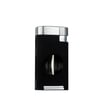 Quantoro Üçlü Jet Alev Puro Kesicili Chrome/Black Puro Çakmağı 05-39