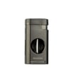 Quantoro Üçlü Jet Alev Puro Kesicili Gunmetal Puro Çakmağı 05-39
